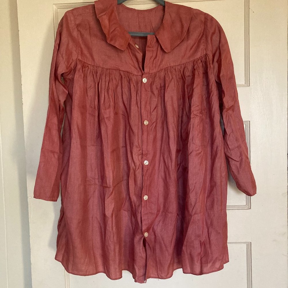 Rudy Jude Raw Silk Flip Dress